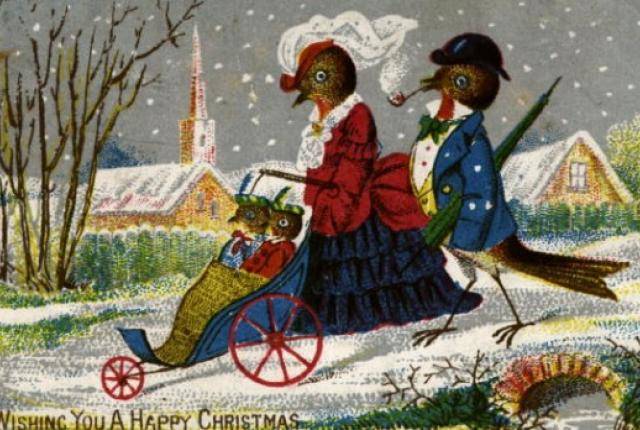 1420032617647017 These 9 Vintage Victorian Christmas Cards Are Just Plain Weird