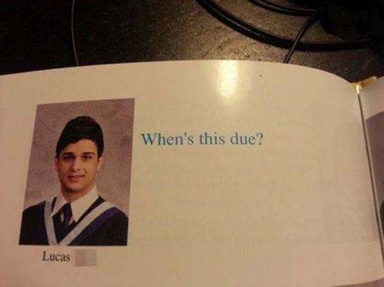 1420348181313273 30 High School Students That Left A Hilarious Legend Behind In Their Yearbooks