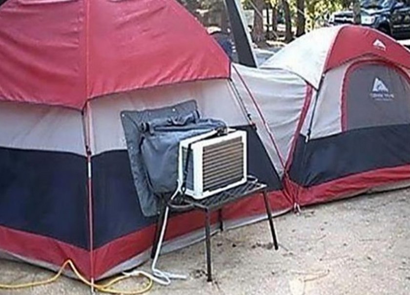 20 of the funniest camping photos of all time 12 20 Rules For Camping