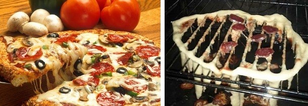 Supreme pizza 610x211 Extremely Funny Epic Fails from an Expectation V.S. Reality Perspective